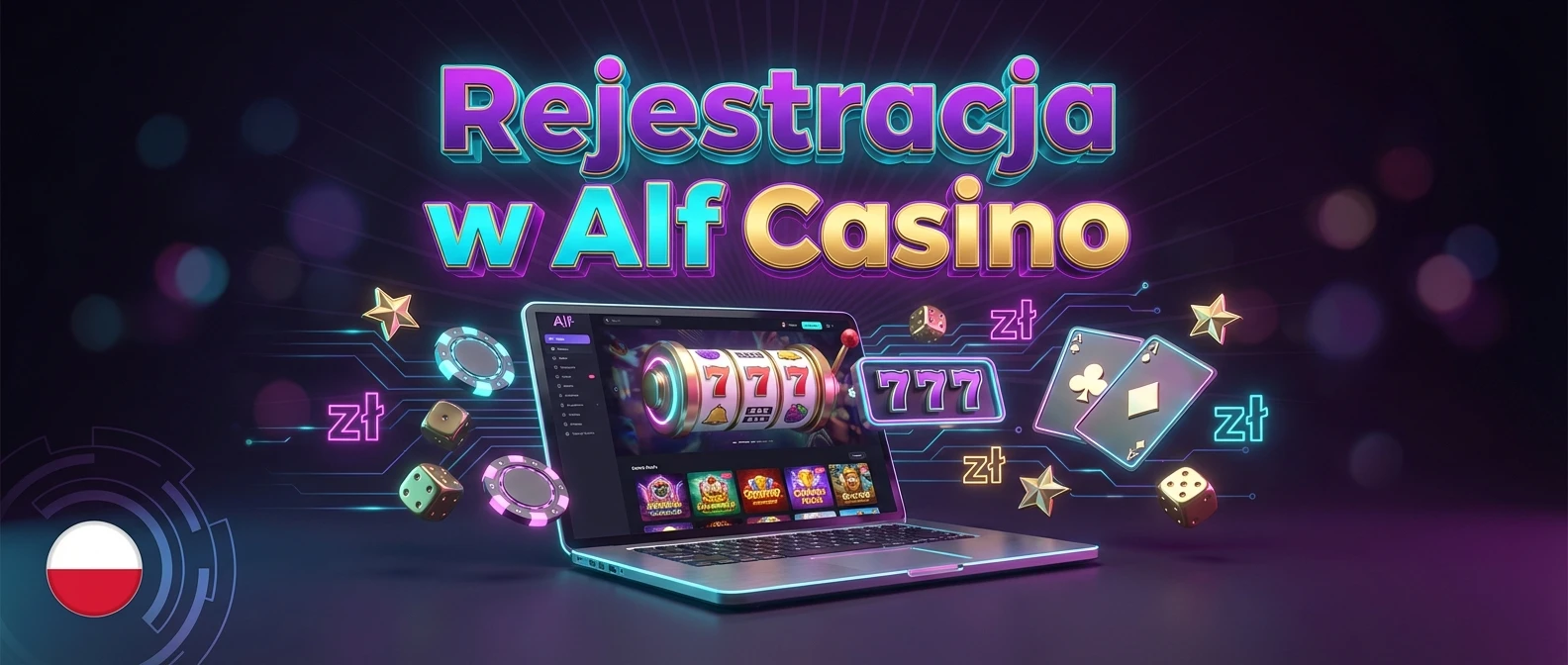 Rejestracja w Alf Casino